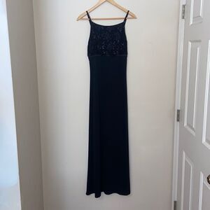 I.N. SF Long Black Dress Size: M